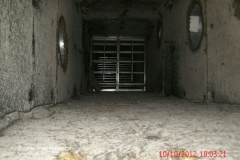 Dirty insulated ductwork supply plenum