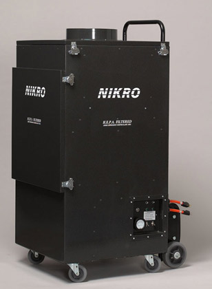 Nikro Portable Collection Vacuum for Commercial Air Duct Cleaning
